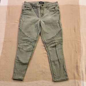Express Skinny Moto Jeans